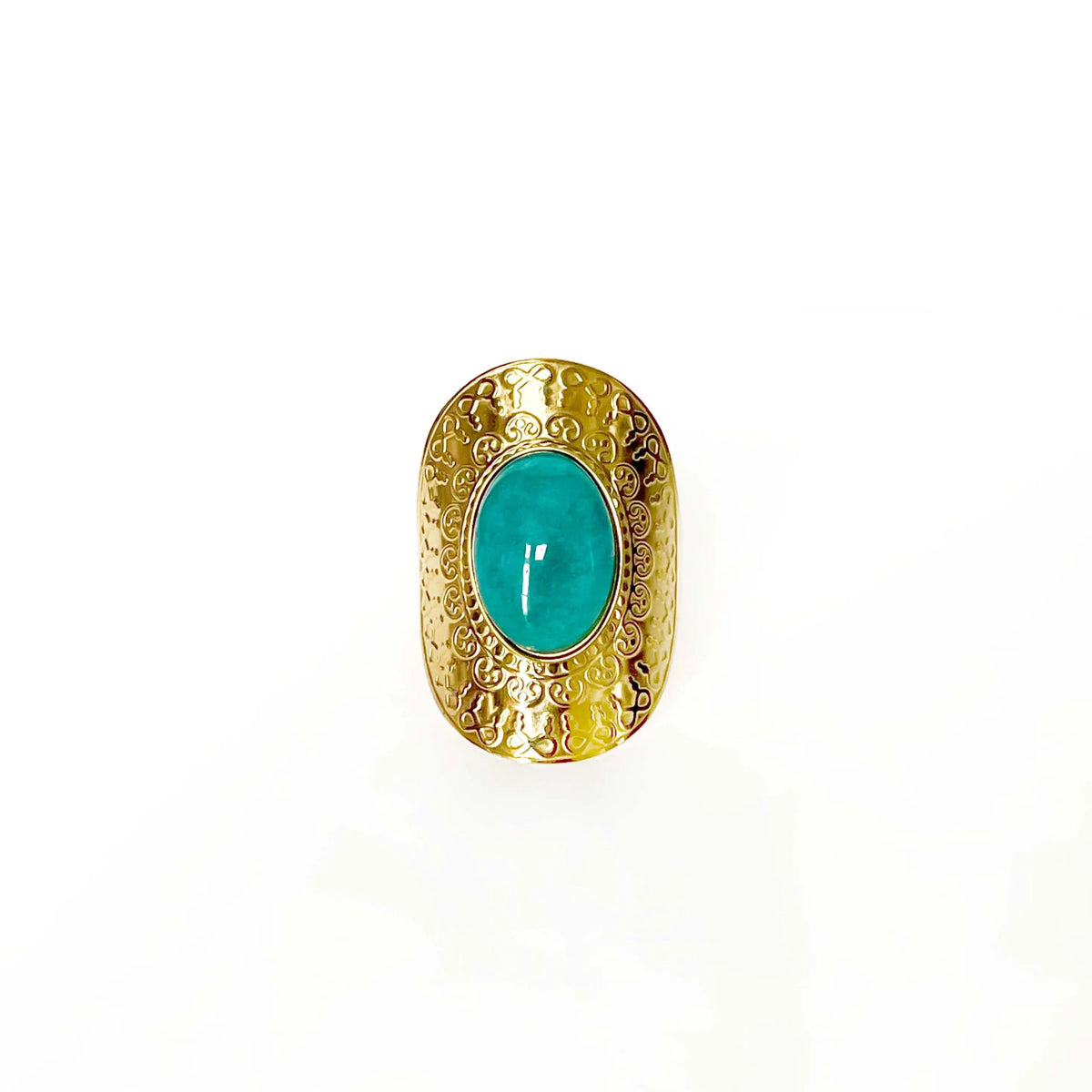 Azura Luxe 18 Karat vergoldeter Ring