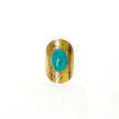 Azura Luxe 18 Karat vergoldeter Ring