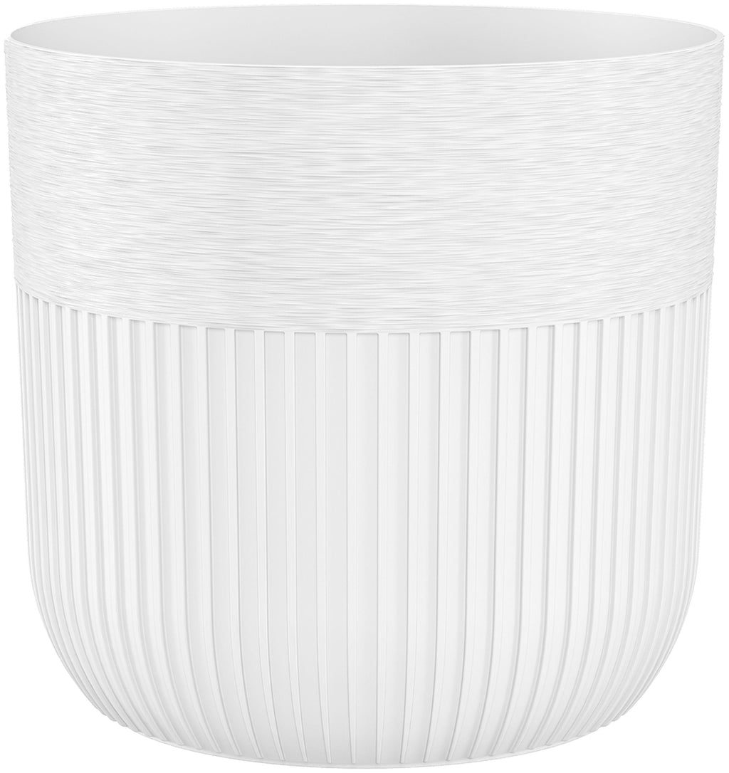 Luca Pot Without Hole 140mm White