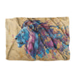 Lion's Sunset Blanket