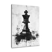 Chessboard Contemplation Canvas