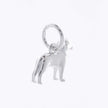 Labrador Personalised Silver Dog Tag Necklace