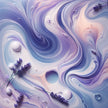 Lavender Bath Bliss Canvas