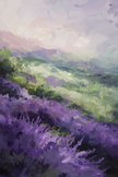 Lavender Fields Canvas