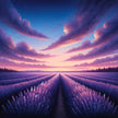 Lavender Twilight Canvas