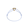 Golden Heart Kordelarmband
