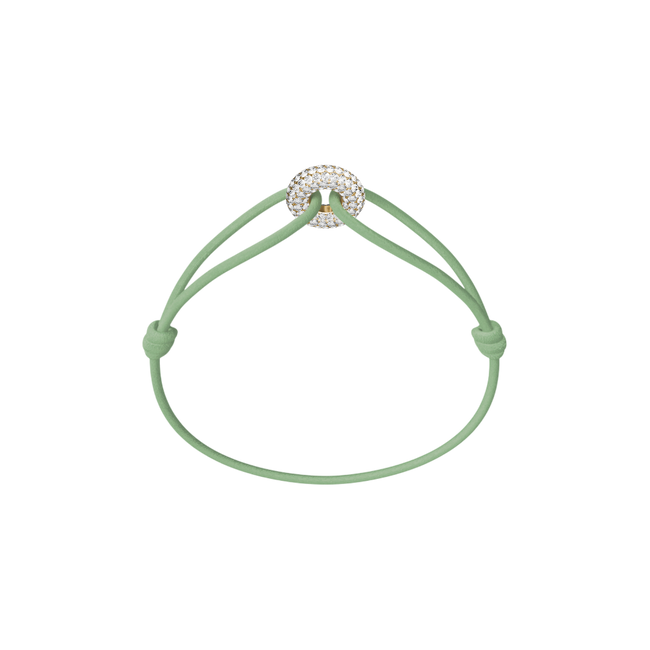Mini Golden Soho Pavé Kordelarmband