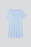 Scoop Neck Cotton Modal T-Shirt
