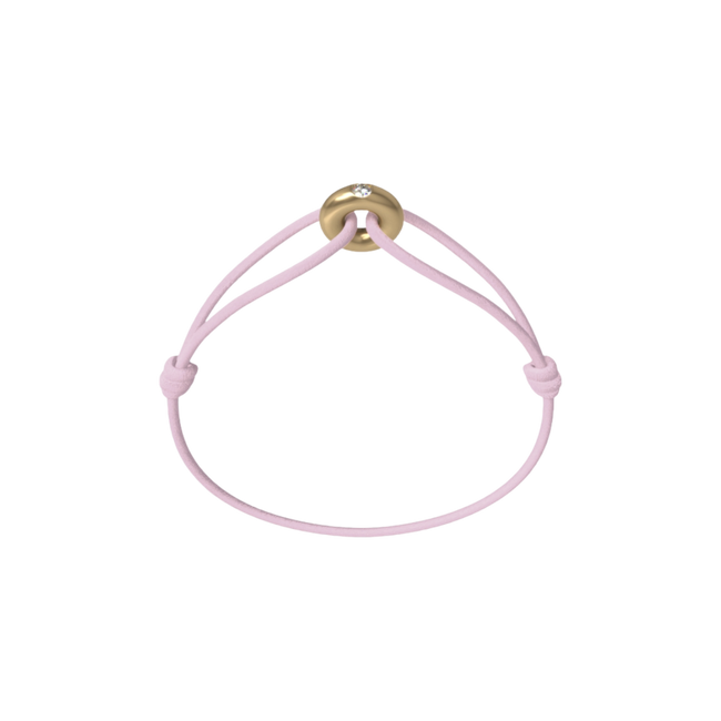 Mini Golden Soho Diamond Cord Bracelet