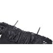 Dark in Love Lilinoe Goth Dress - Off Shoulder Lace-Up Back