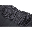 Dark in Love Lilinoe Goth Dress - Off Shoulder Lace-Up Back