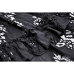 Dark in Love Lilinoe Goth Dress - Off Shoulder Lace-Up Back