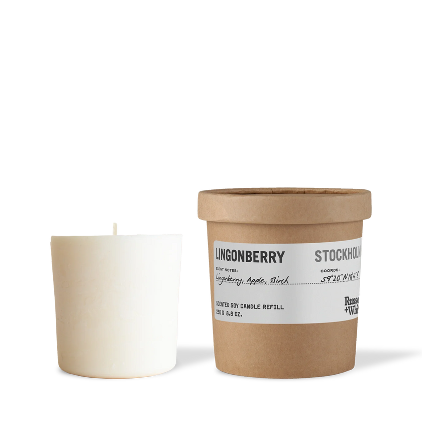 Lingonberry 250g Scented Soy Candle Refill