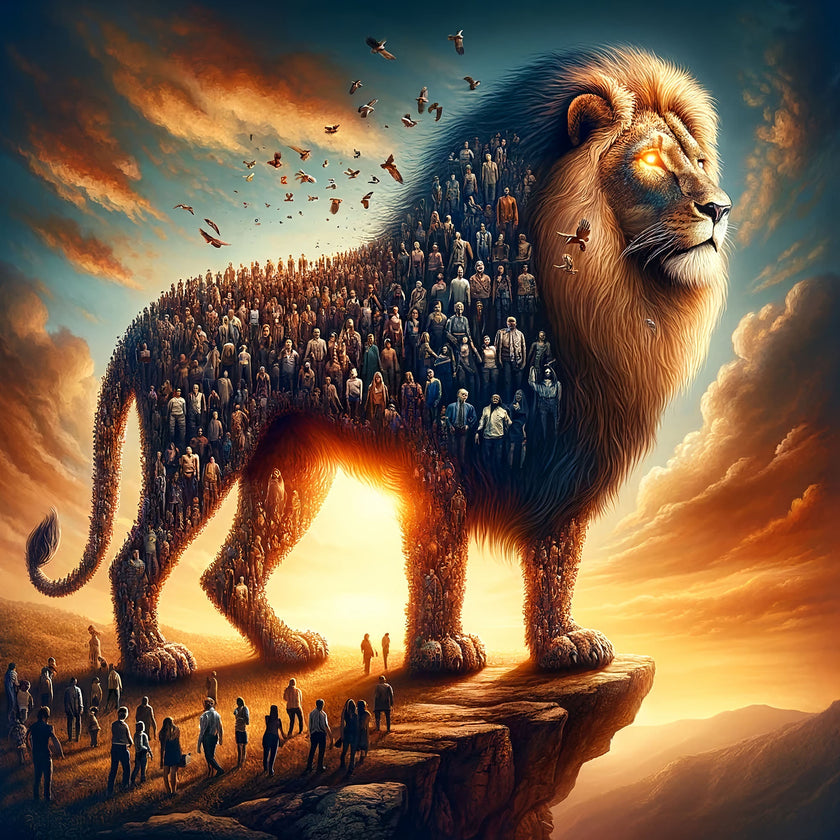 Lion's United Loyalty Canvas