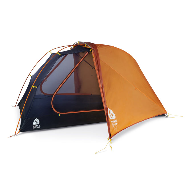 Sierra Designs Litehouse 2-Personen-Zelt - Orange/Schwarz