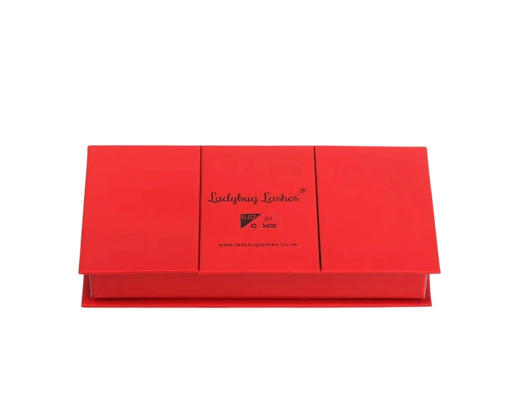 Loose Promade Premade Fans Mixed Box Smaller Sizes 3d-7d