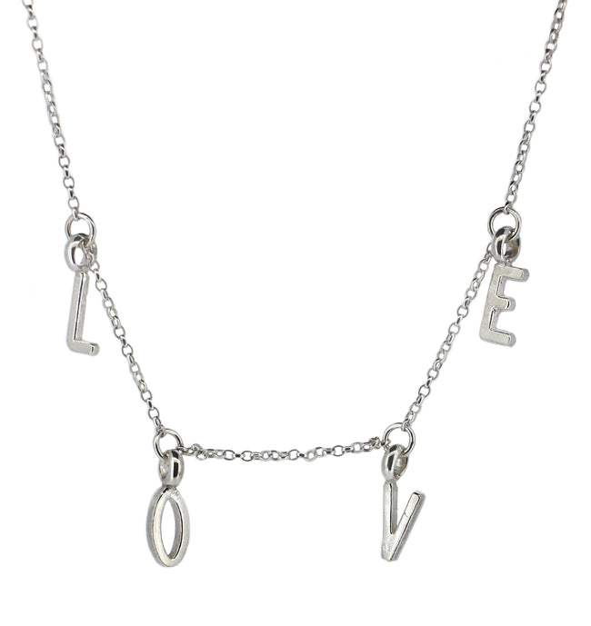 Collar de letras