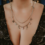 Lyra Artemis Celestial Charm Necklace