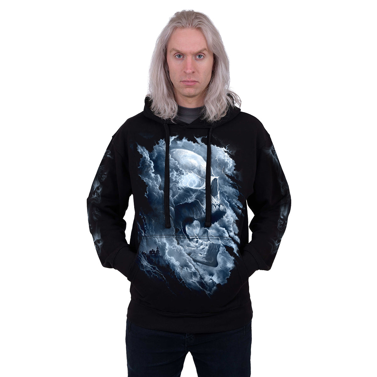 GRAVE SKIES - Hoody Black