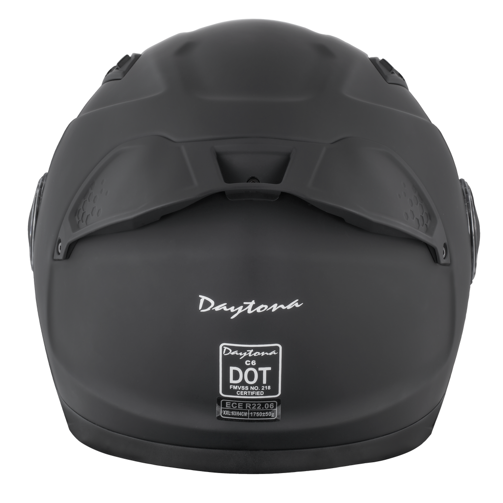 D.O.T. & ECE Daytona C6- Dull Black