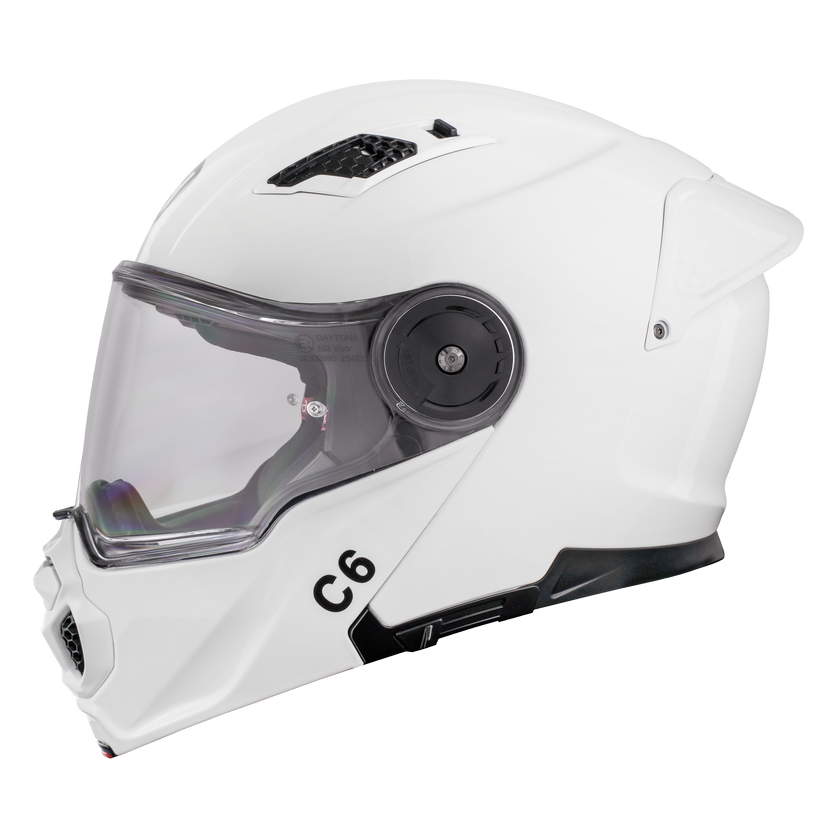 D.O.T. & ECE Daytona C6- Hi-Gloss White