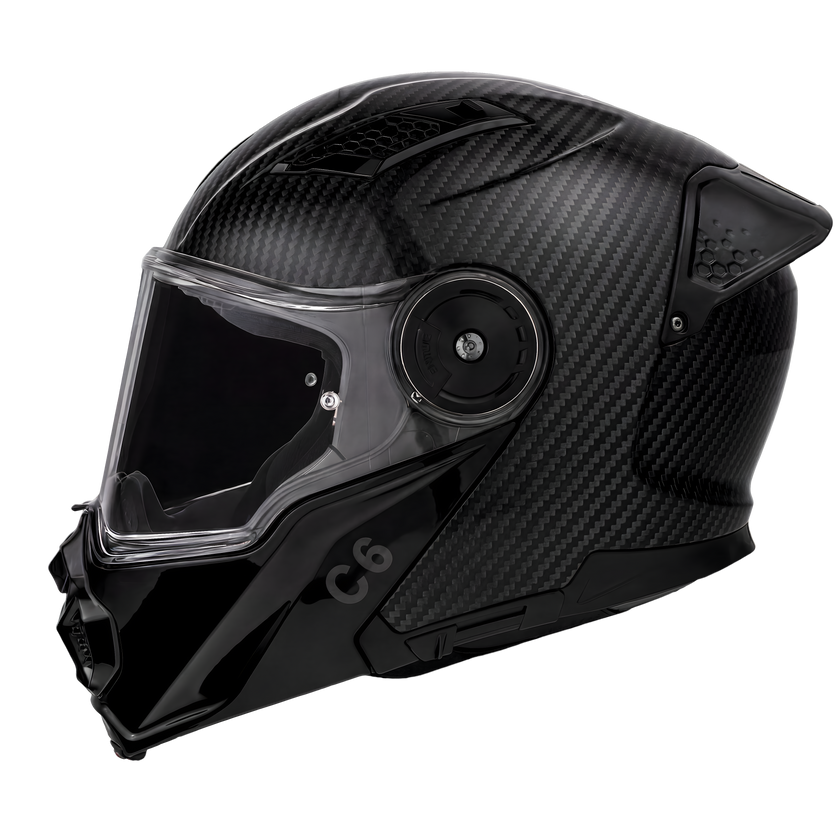 D.O.T. & ECE Daytona C6- Grey Carbon Fiber