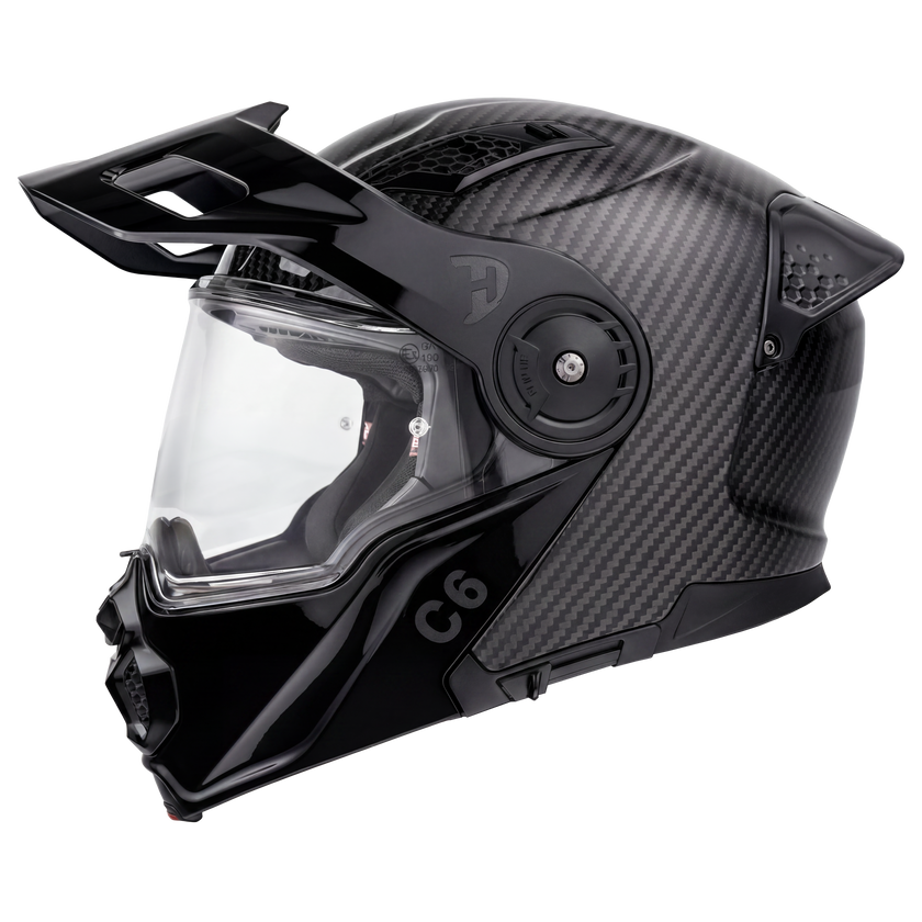D.O.T. & ECE Daytona C6- Grey Carbon Fiber