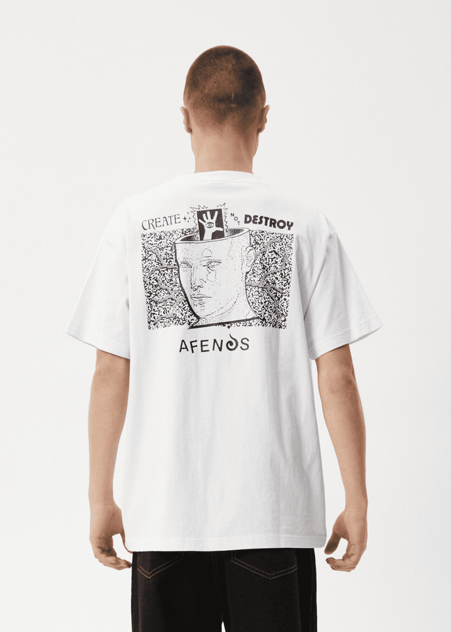 AFENDS Mind Over Heavyweight Boxy Tee