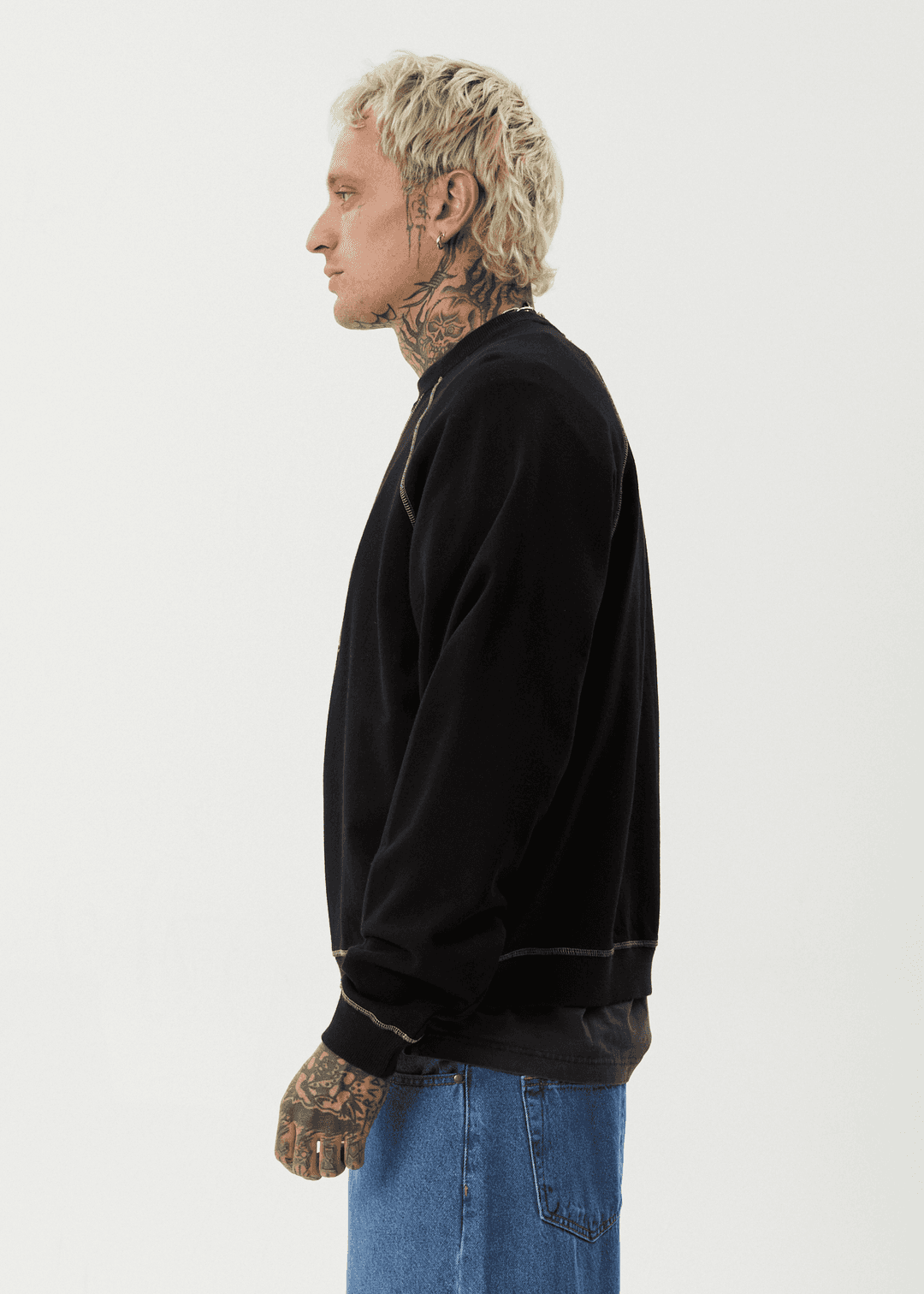 Sudadera Afends Dance Party con cuello redondo