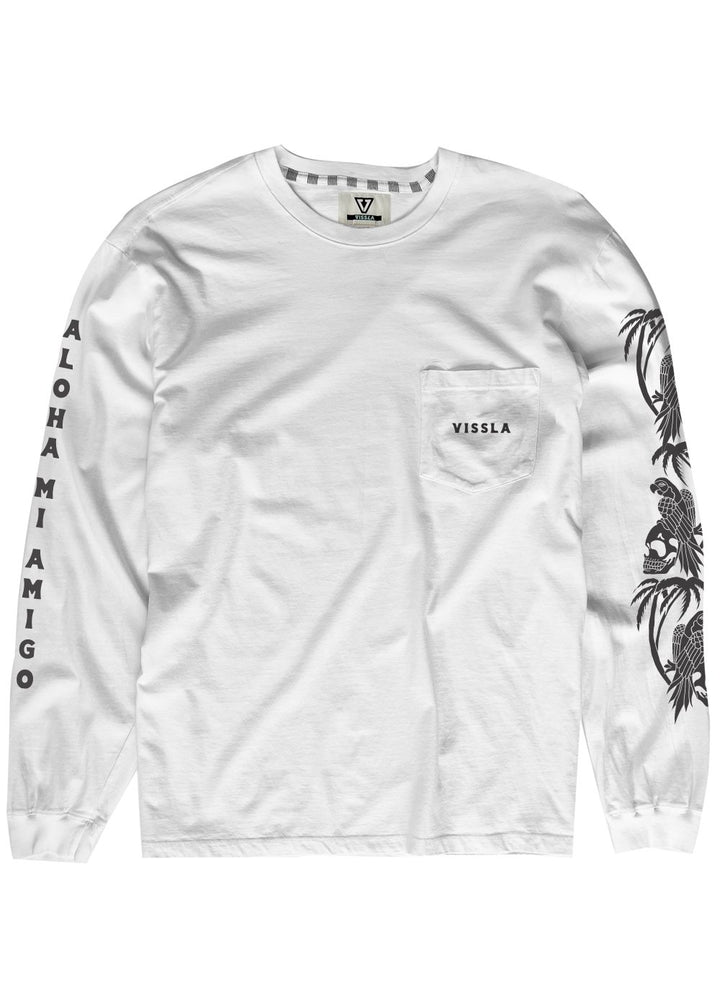 Vissla Parrodise LS PKT Tee