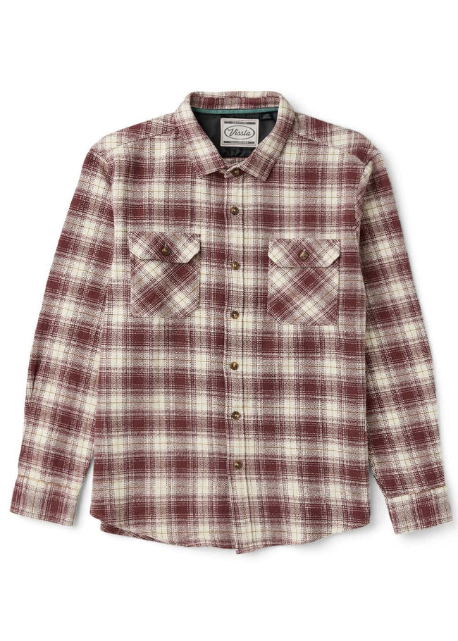 Camicia di flanella a maniche lunghe Vissla Creators Heavy Days Eco