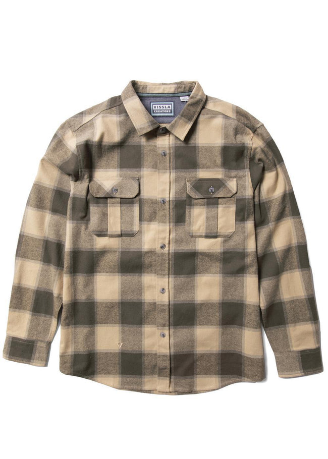 Camicia di flanella a maniche lunghe Vissla Creators Innovators Eco