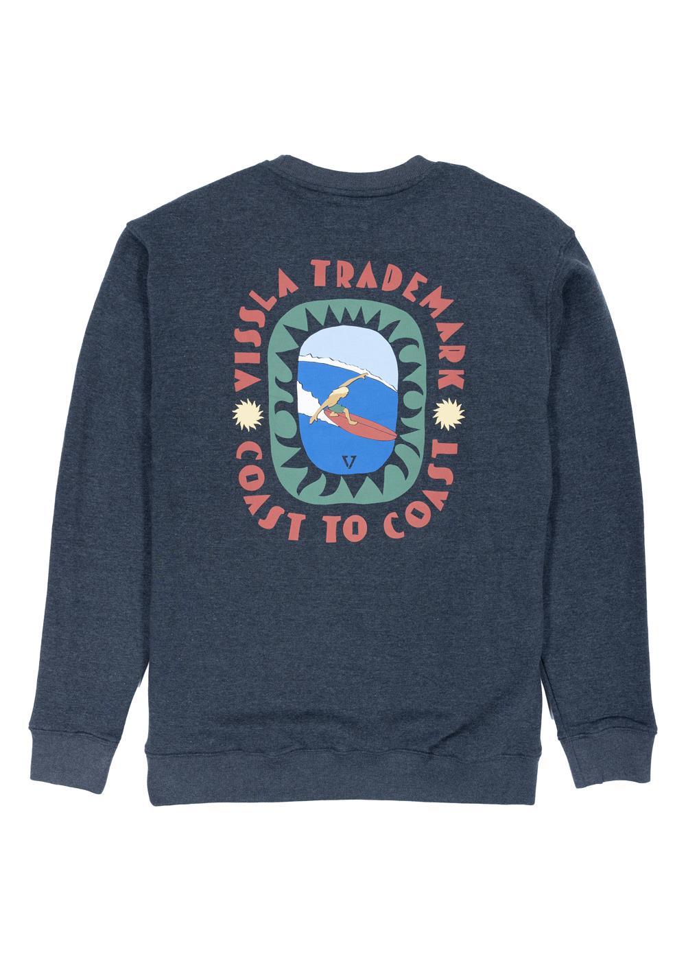 Vissla Coastal Life Eco Fleece Crewneck