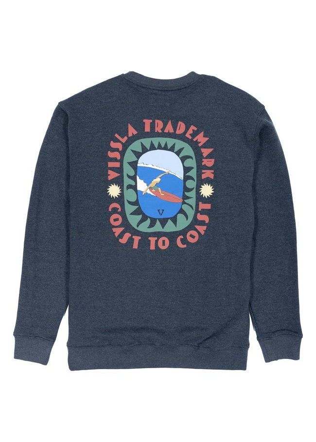 Sudadera Vissla Coastal Life Eco Fleece