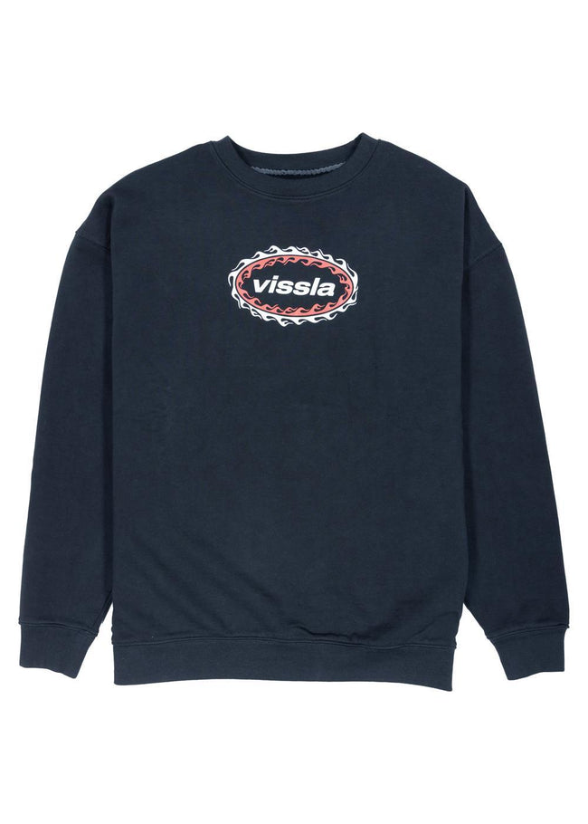 Vissla Red Hot Eco Fleece Neck Crewneck