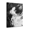 Cat Swirl Monochrome Canvas