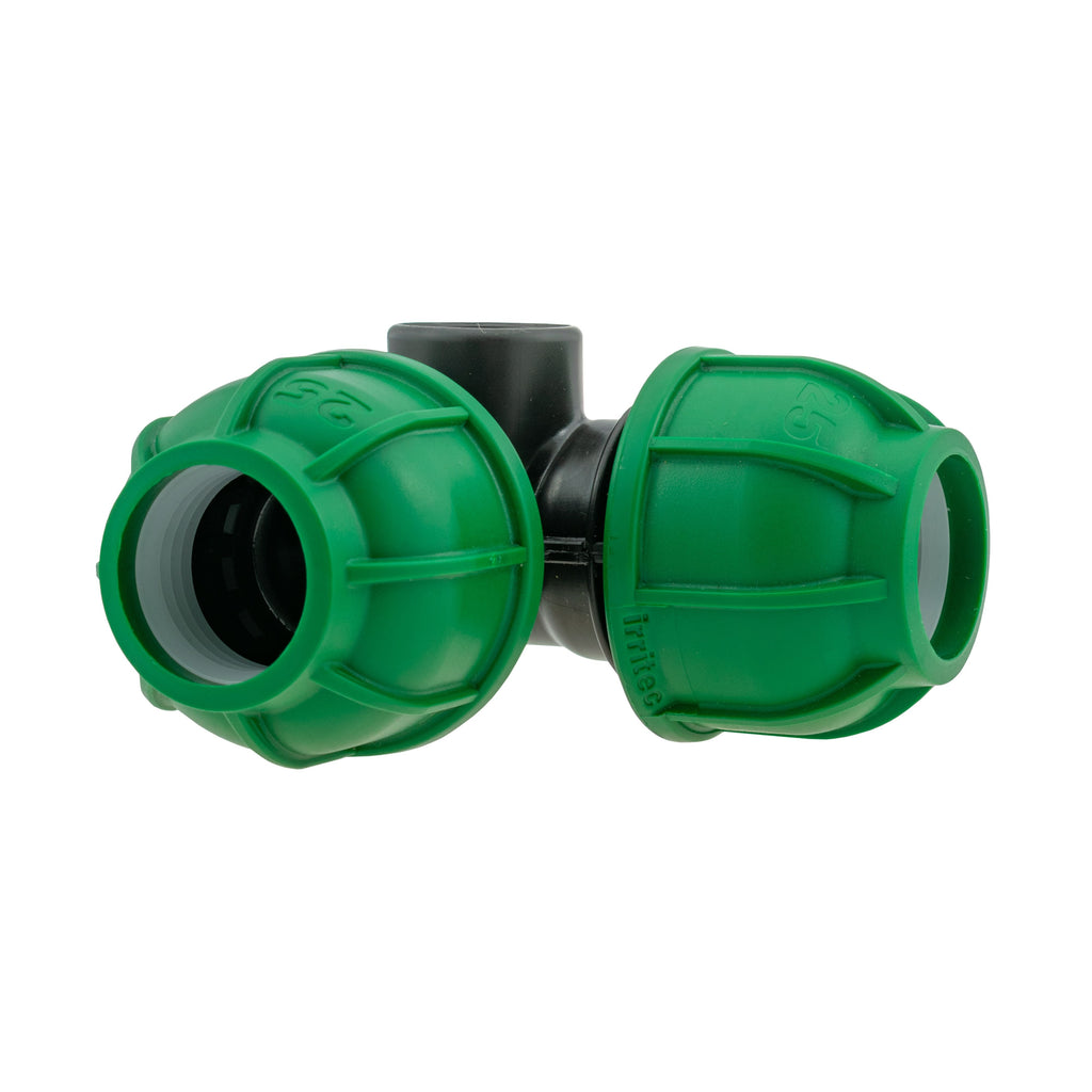 IBC 2” S60X6 Cap with MDPE Elbow Tee 25mm