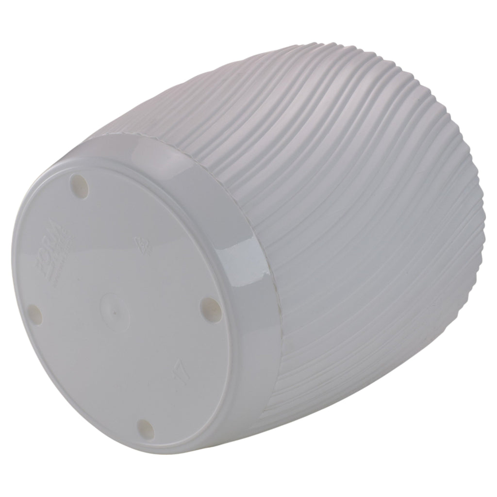 Mika Pot with Saucer 170mm White