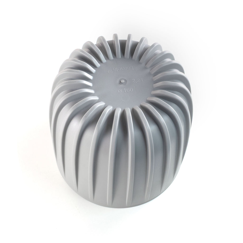 Mira Pot Without Hole 160mm Gray