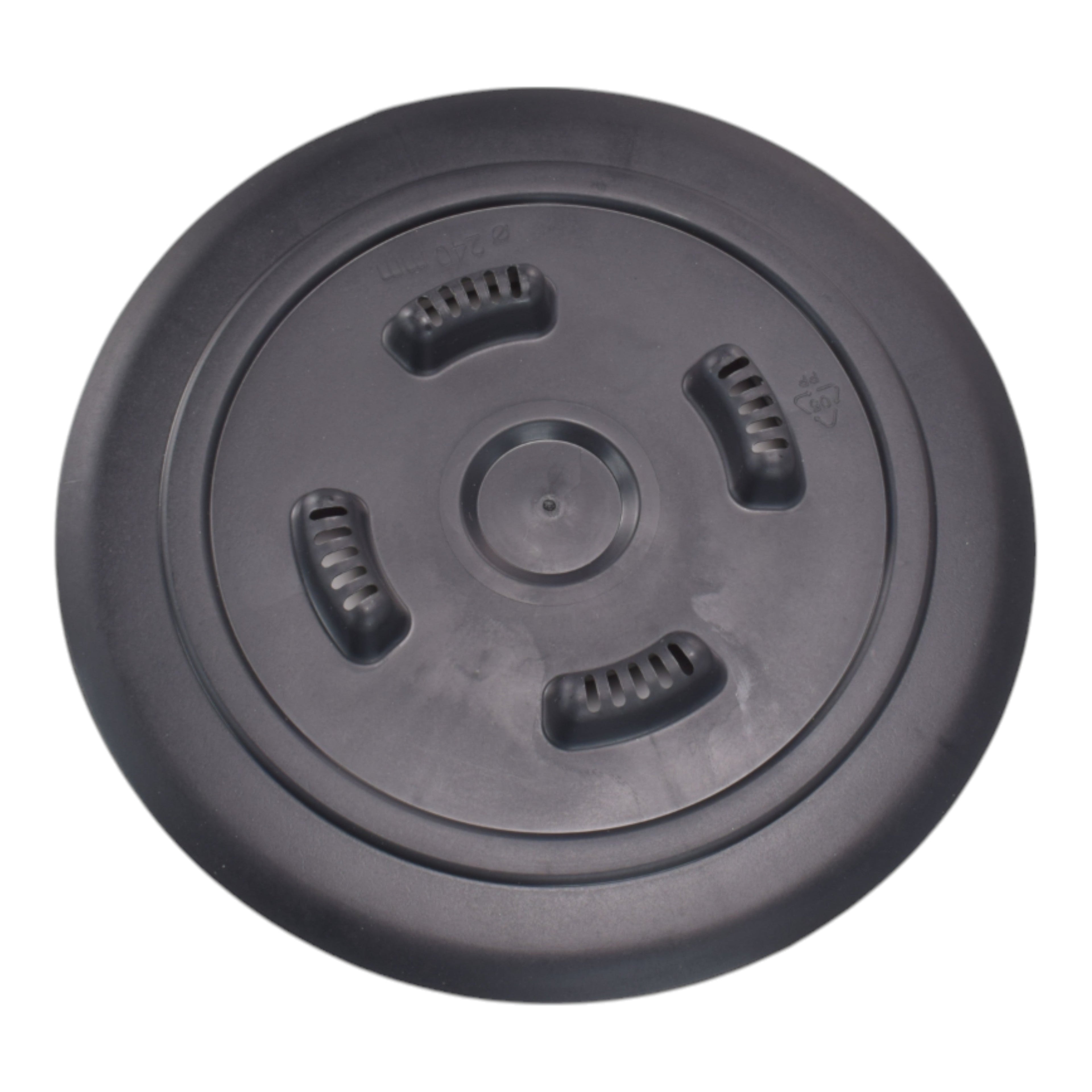 Mira Bowl Pot, Insert and Hole With Plug 240mm Gray
