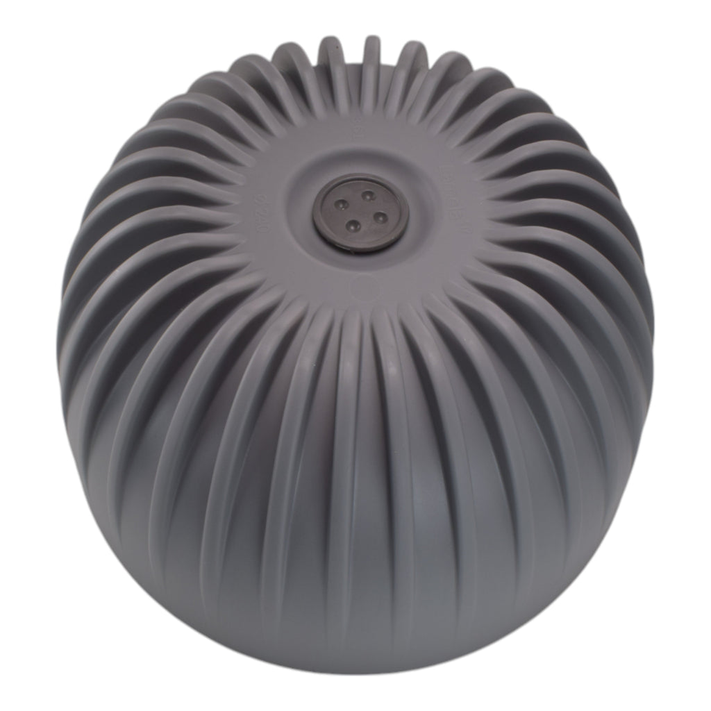 Mira Bowl Pot, Insert and Hole with Plug 300mm Gray