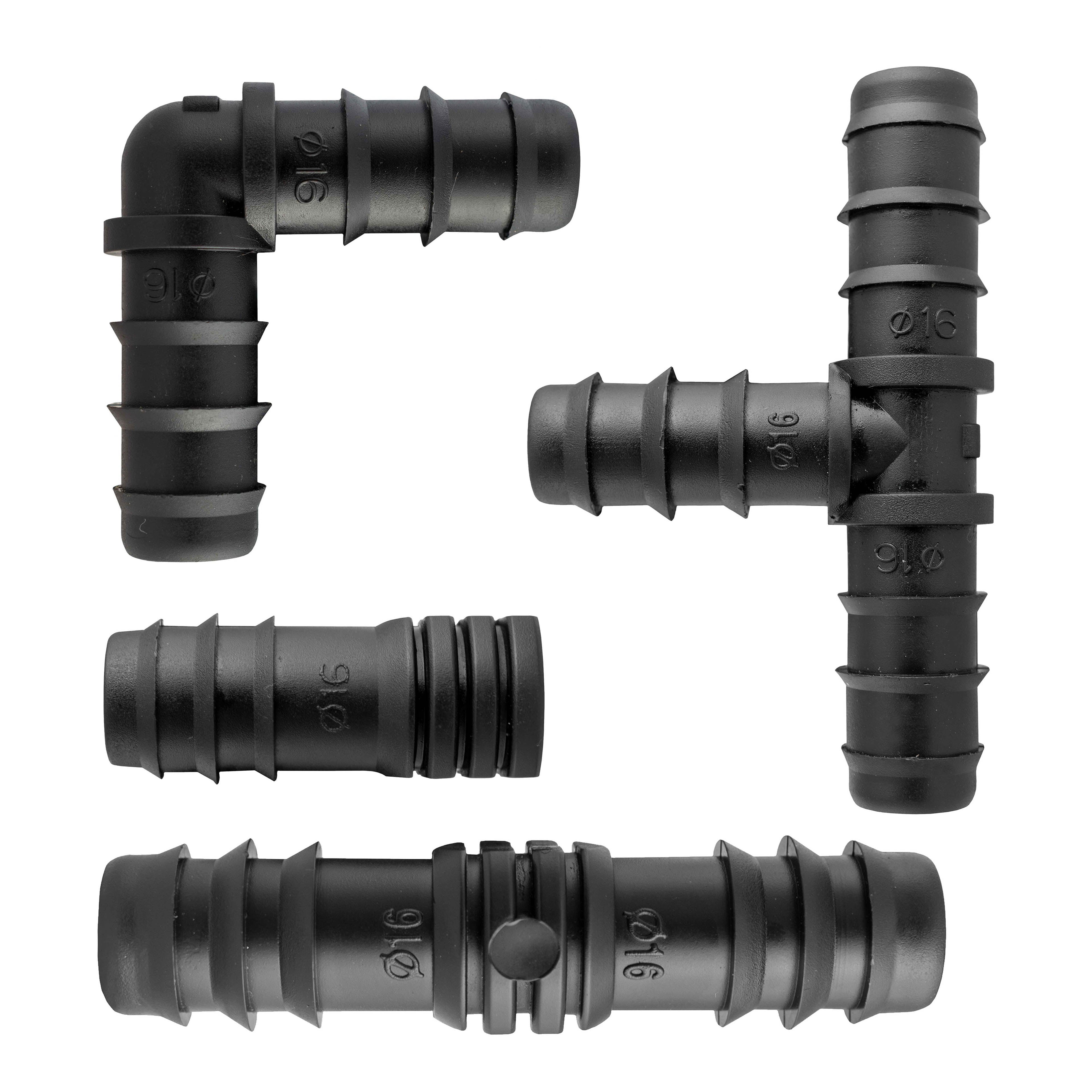 Mix 1/2" Barb Connectors HOZ15
