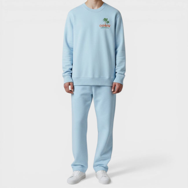 Embroidered Sweatshirt Coachella Valley Blue
