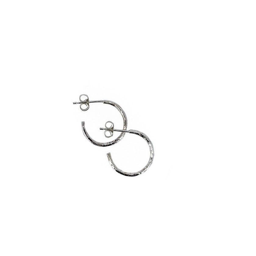 Mini Textured Hoops