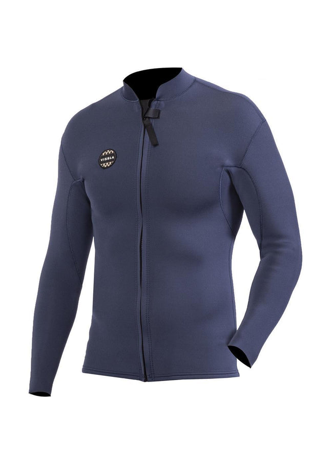 Vissla Solid Sets 2mm Front Zip L/S Wetsuit Jacket