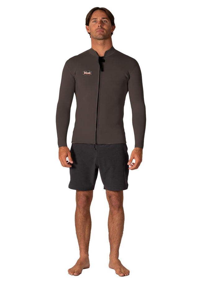 Vissla Solid Sets 2mm Front Zip L/S Wetsuit Jacket