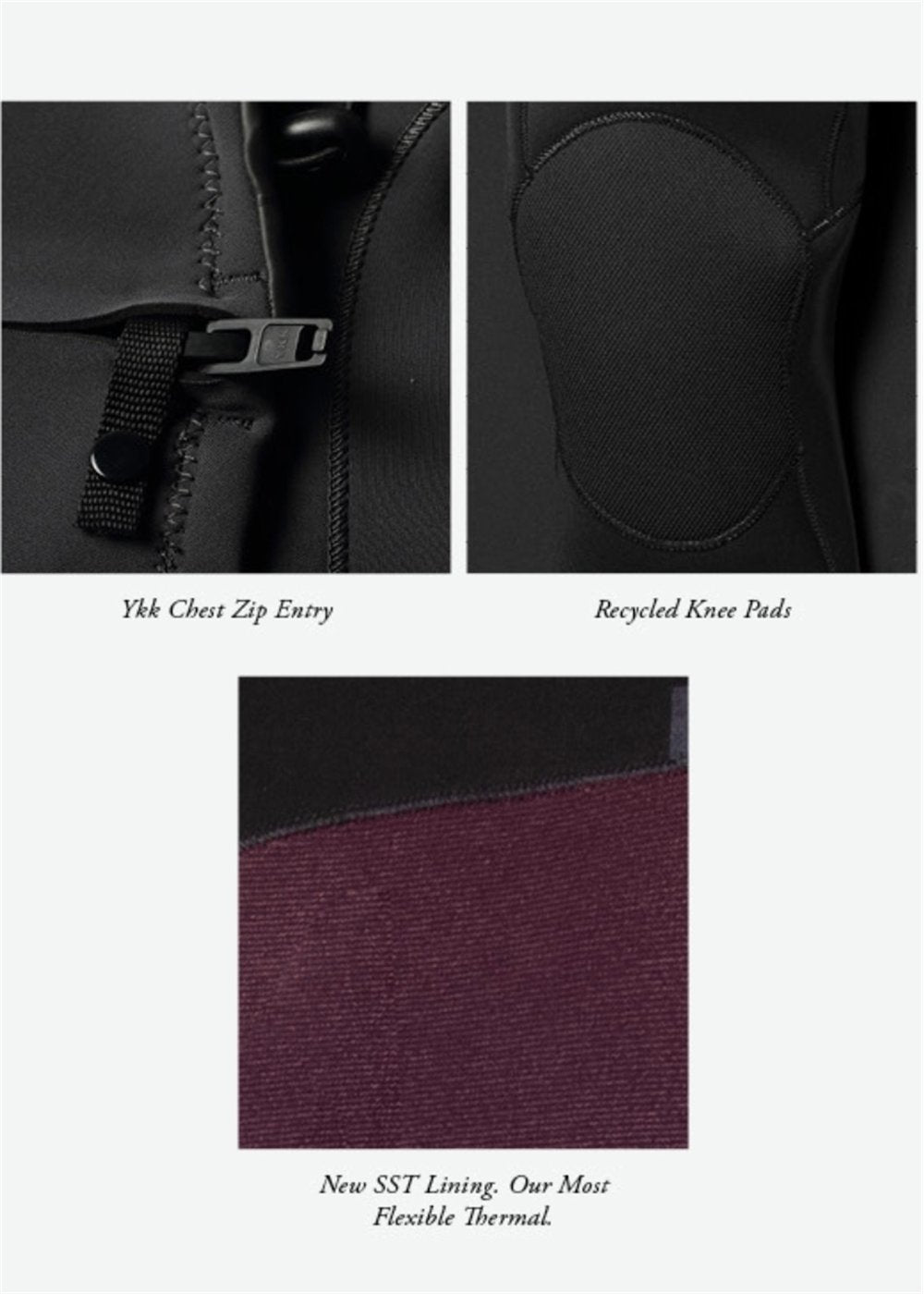 Vissla 7 Seas Comp 4-3 Chest Zip Full Suit