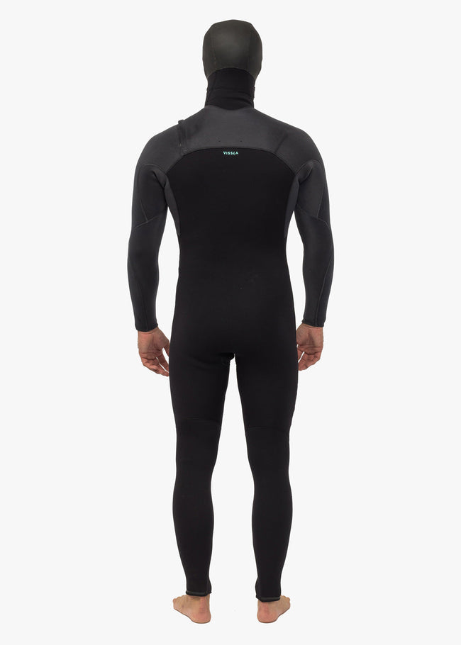 Vissla High Seas II 4-3 full hooded chest zip