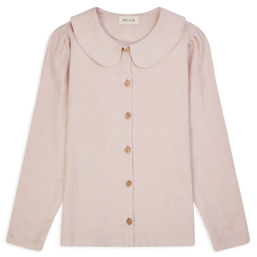 Claudine Linen Blouse  - Primrose