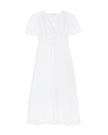 Daisy Linen Dress  - White